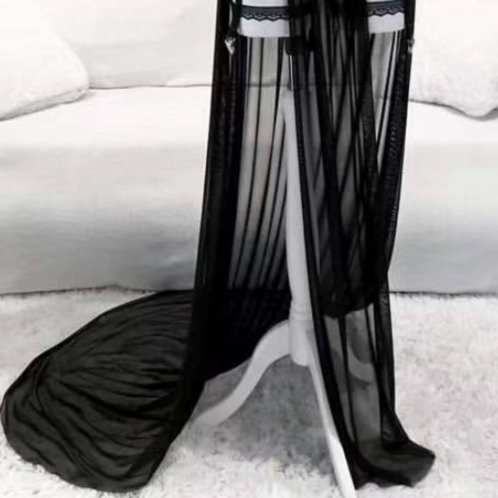 Image of European and American sexy underwear, straps, sexy dresses, with chest pads, beautiful gauze skirts, small vests, 2024 new violence